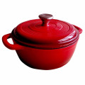 Die casting Cast-Iron Enamel Dutch Oven with lid